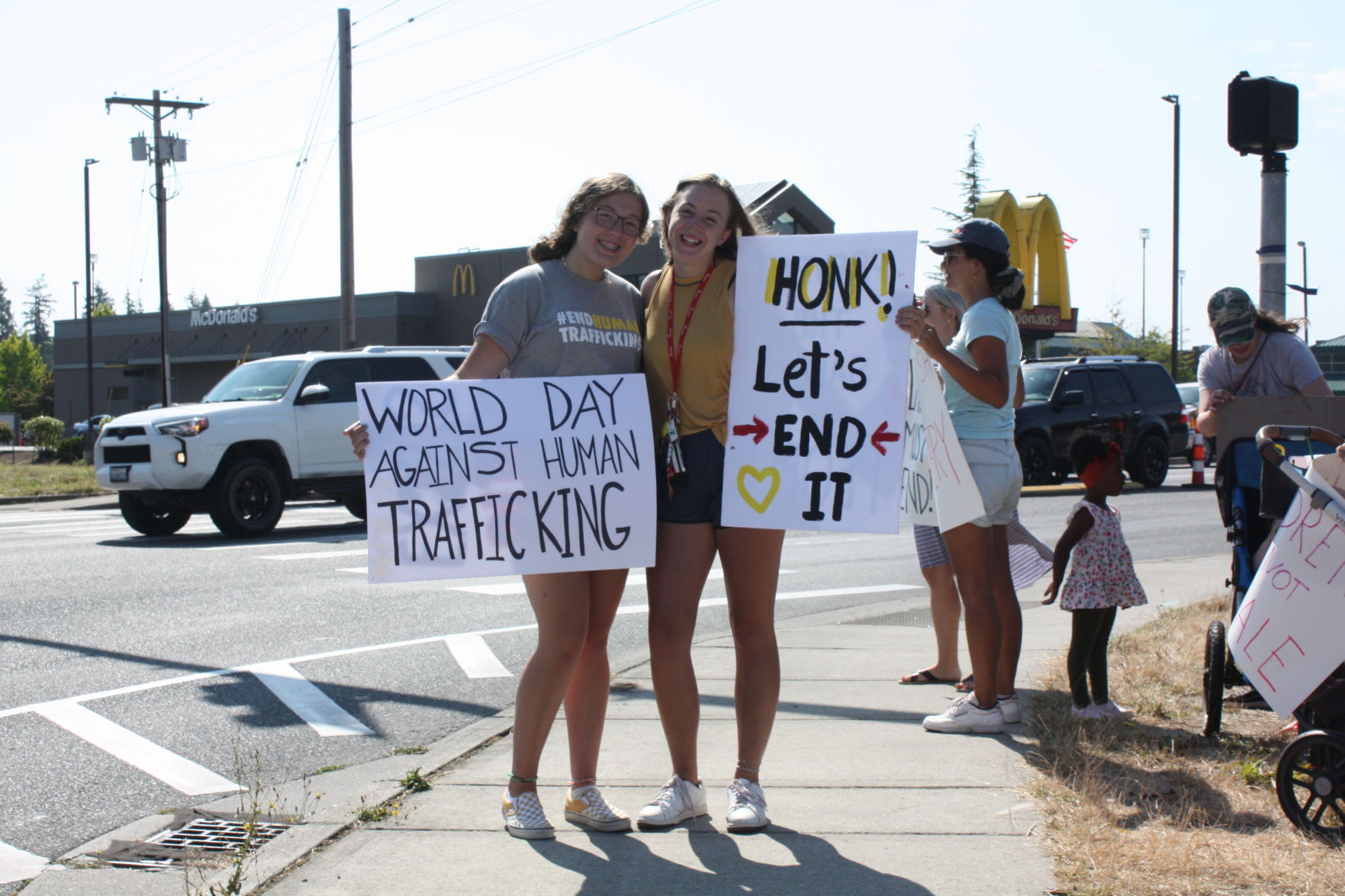 Human Trafficking Protest, 7.30.20
